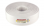Кабель коаксиальный RG-6U+Cu,Cu/Al/Cu, 64%